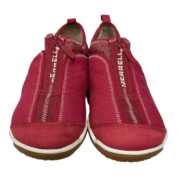 Merrell Women's Lorelei Zip Persian Red Performance Shoes Sneakers 9.5 - Picture 4 of 6